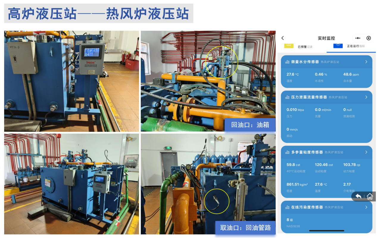 冶鋼 | 高爐液壓站油質在線監測與故障診斷部署應用，助推鋼廠智能運維升級圖6